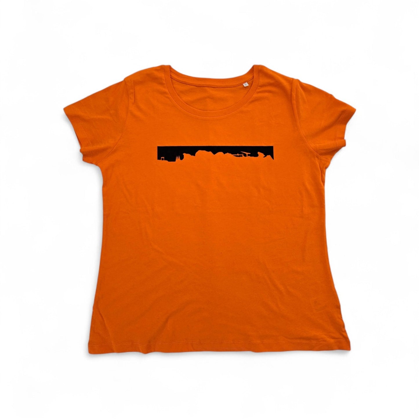 T-shirt men orange
