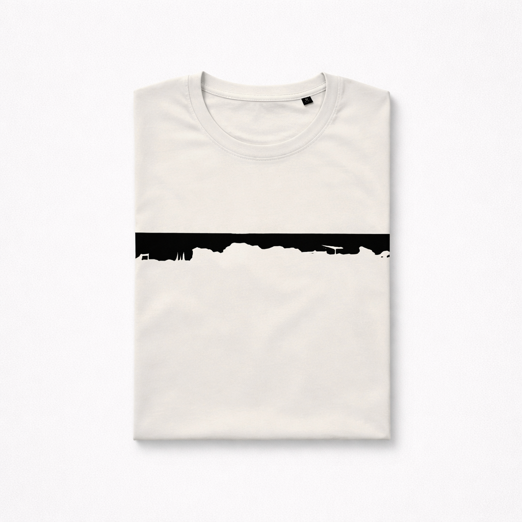 T-shirt men white