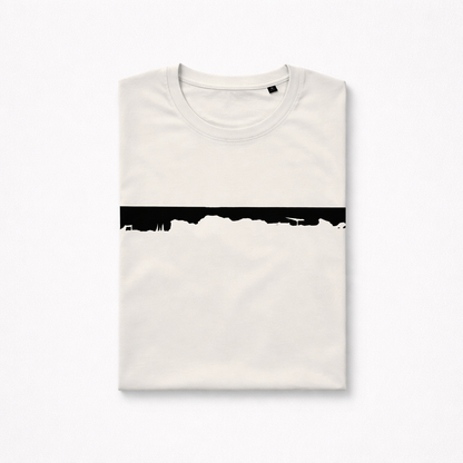 T-shirt men white