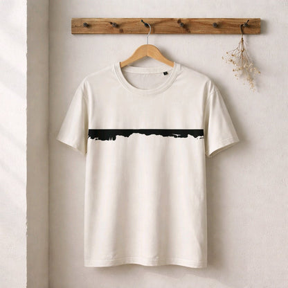 T-shirt men white