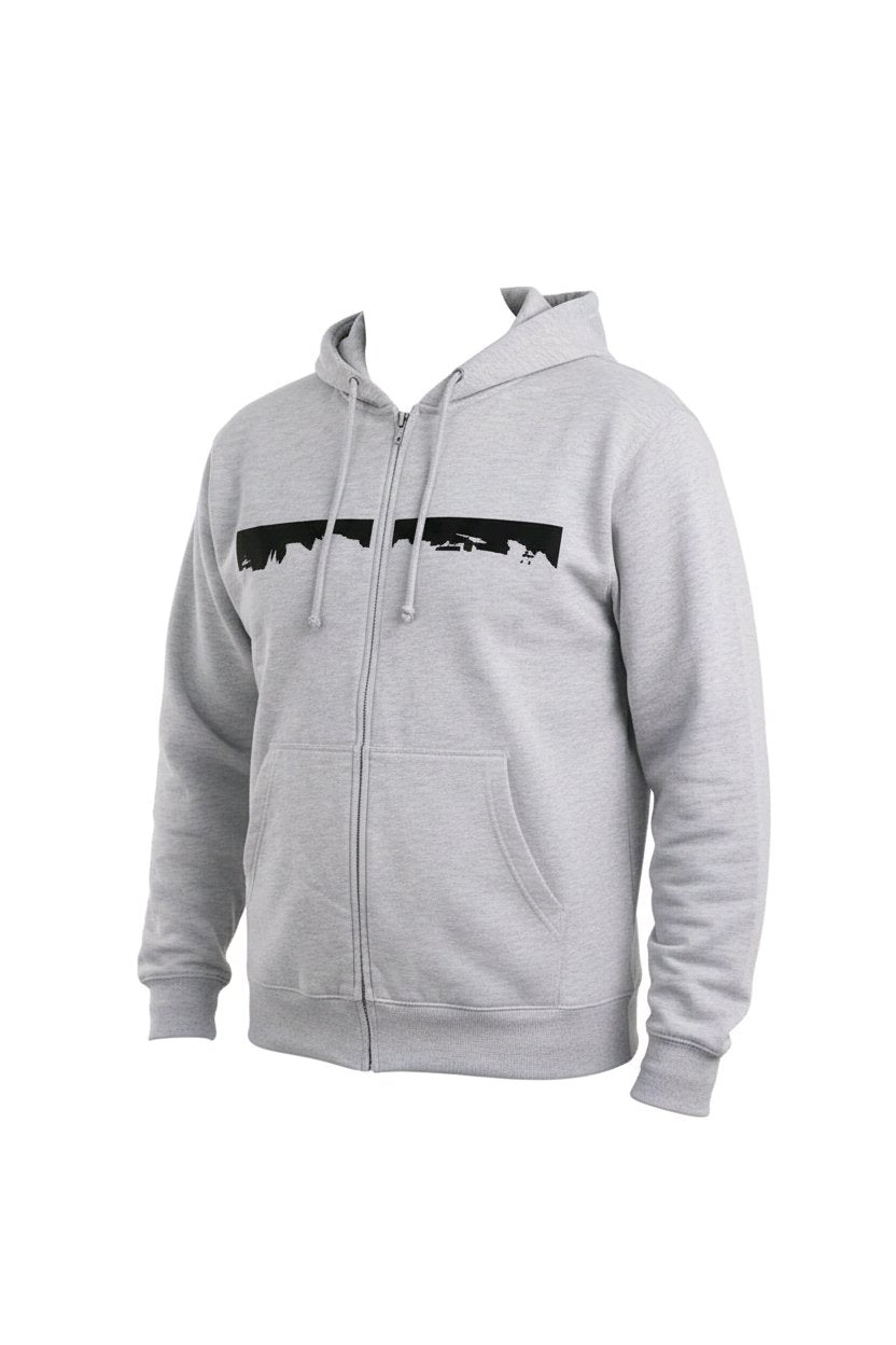 Sweet zippé men gris