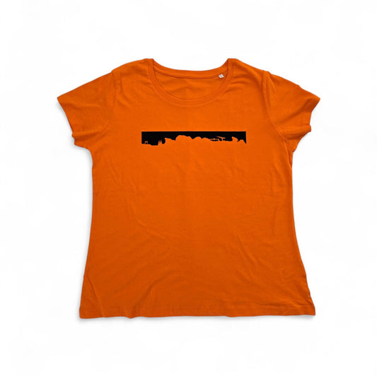 T-shirt women orange