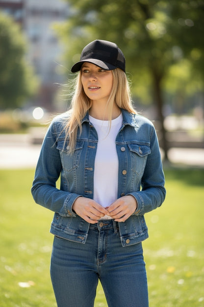 Casquette black/black