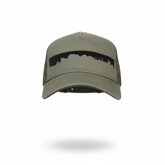 Casquette green/black