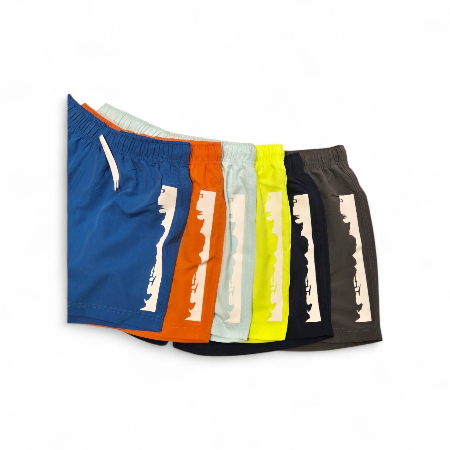 Short de bain fluo yellow