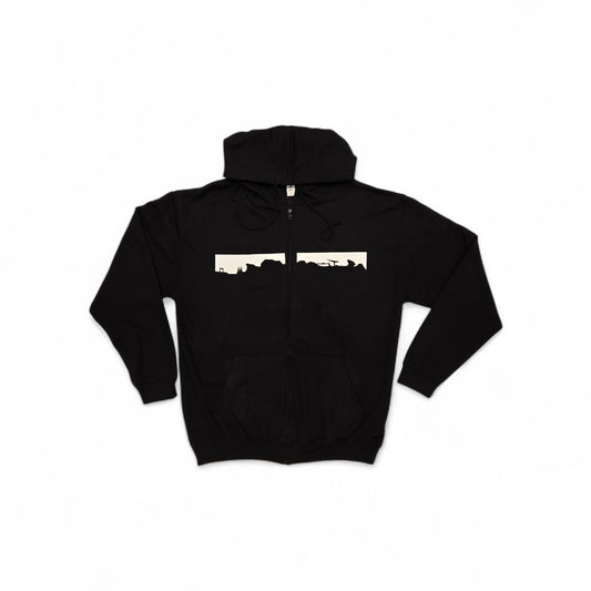 Sweat zippé men black