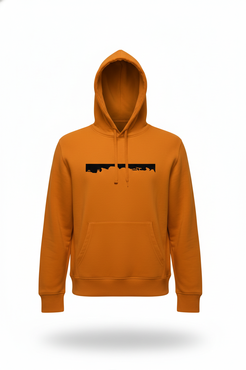 Sweet-shirt men orange