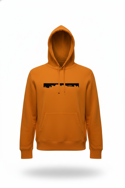 Sweet-shirt men orange